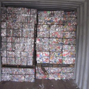 UBC Aluminium Used Beverage Cans